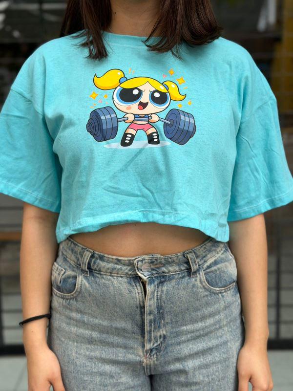 CROP TOP CON DIBUJO PREMIUM