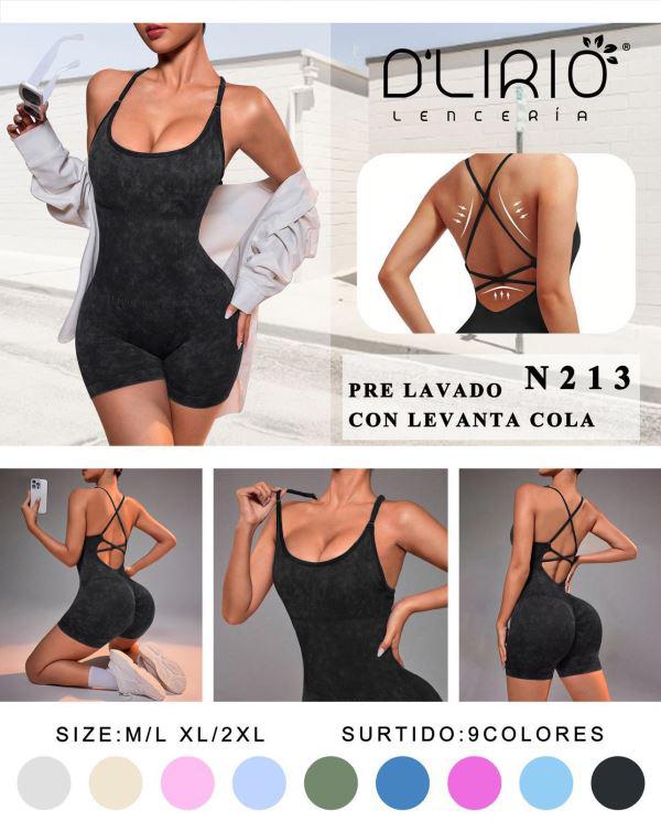 CATSUIT DLIRIO CORTO PRELAVADO