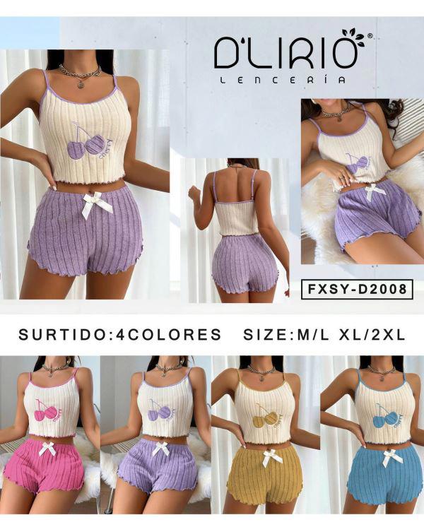 PIJAMA 2 PIEZAS DLIRIO CHERRY