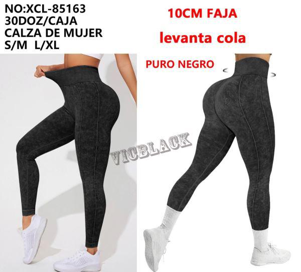 CALZA TOTAL BLACK VICBLACK X DOCENA